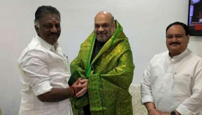 அமித்ஷாவை நேரில் சந்தித்து ஆலோசனை செய்த ஓ.பன்னீர் செல்வம் அமித்ஷாவை நேரில் சந்தித்து ஆலோசனை செய்த ஓ.பன்னீர் செல்வம்