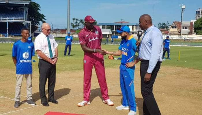 IND vs WI 3வது ஒருநாள் போட்டி: டாஸ் வென்ற வெஸ்ட் இண்டீஸ் அணி பேட்டிங் தேர்வு title=