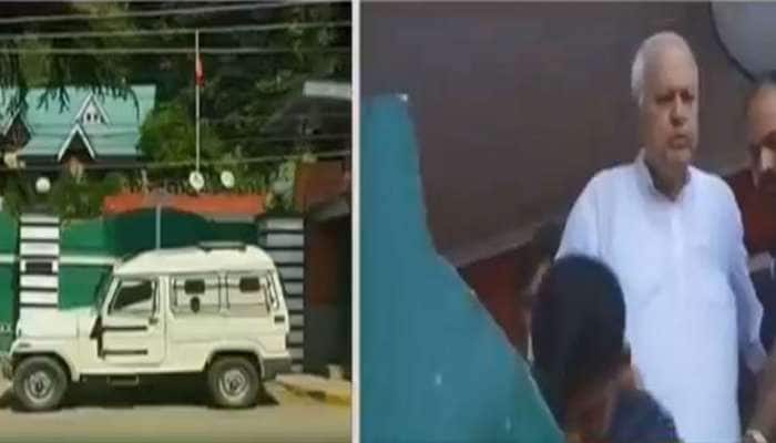 PSA-ன் கீழ் ஃபாரூக் அப்துல்லா கைது; 2 ஆண்டுகள் விசாரணையின்றி சிறையில் வைக்கலாம் PSA-ன் கீழ் ஃபாரூக் அப்துல்லா கைது; 2 ஆண்டுகள் விசாரணையின்றி சிறையில் வைக்கலாம்