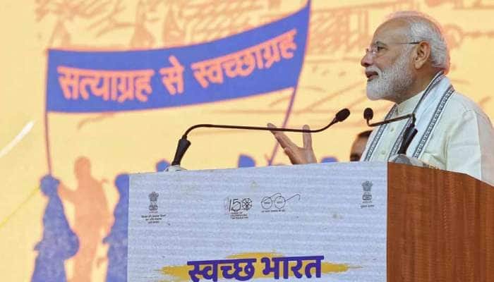 "இந்தியா திறந்தவெளிக் கழிப்பிடங்கள் இல்லாத நிலையை எட்டியுள்ளது" - மோடி "இந்தியா திறந்தவெளிக் கழிப்பிடங்கள் இல்லாத நிலையை எட்டியுள்ளது" - மோடி
