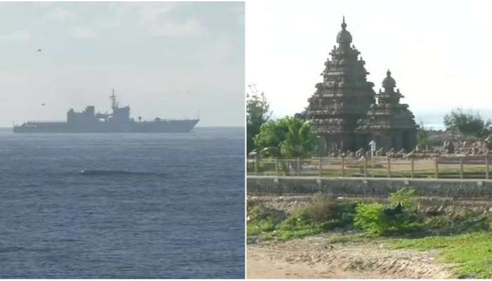மோடி, சீன அதிபர் ஜி ஜின்பிங்கின் பாதுகாப்பை பலப்படுத்த போர்கப்பல்! மோடி, சீன அதிபர் ஜி ஜின்பிங்கின் பாதுகாப்பை பலப்படுத்த போர்கப்பல்!
