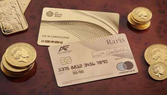 முழுக்க முழுக்க தங்கத்தால் ஆன உலகின் முதல் ATM அட்டை! முழுக்க முழுக்க தங்கத்தால் ஆன உலகின் முதல் ATM அட்டை!