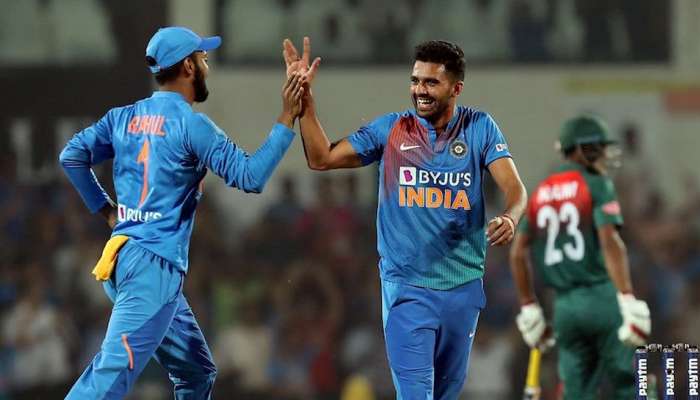 ICC தரவரிசை பட்டியலில் 42-வது இடம் பிடித்தார் தீபக் சஹர்... ICC தரவரிசை பட்டியலில் 42-வது இடம் பிடித்தார் தீபக் சஹர்...