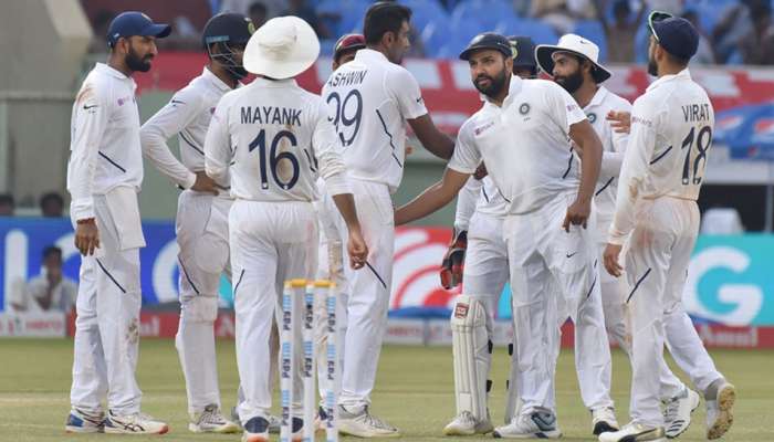 IND vs BAN: 493 ரன்களுக்கு இந்தியா டிக்ளர்; வங்கதேசம் பேட்டிங் IND vs BAN: 493 ரன்களுக்கு இந்தியா டிக்ளர்; வங்கதேசம் பேட்டிங்