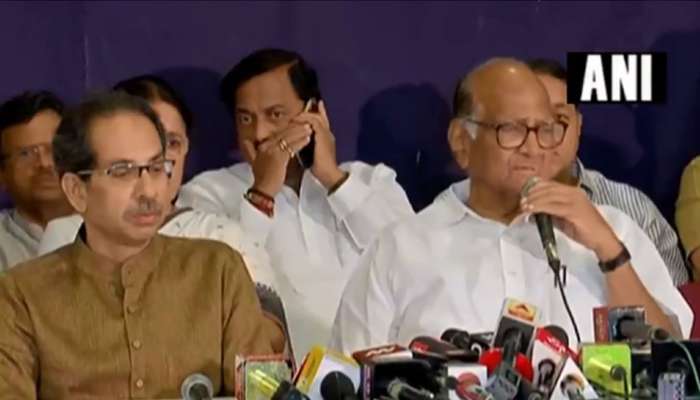 ஒரு நேர்மையான NCP உறுப்பினர் ஒருபோதும் BJP-க்கு ஆதரவு தர மாட்டார்கள்: சரத் பவார் ஒரு நேர்மையான NCP உறுப்பினர் ஒருபோதும் BJP-க்கு ஆதரவு தர மாட்டார்கள்: சரத் பவார்