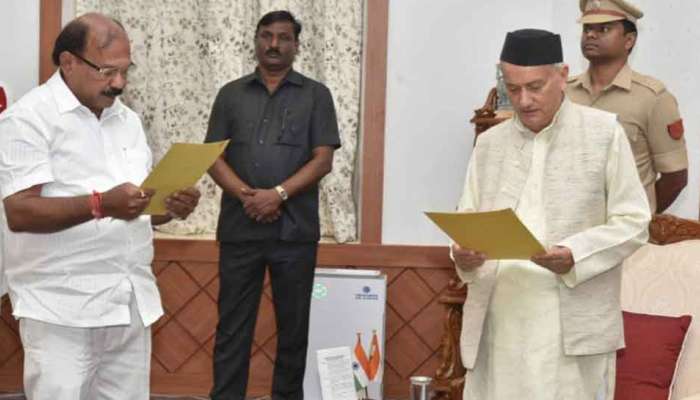 பாஜக MLA காளிதாஸ் இடைக்கால சபாநாயகராக நியமனம்! பாஜக MLA காளிதாஸ் இடைக்கால சபாநாயகராக நியமனம்!