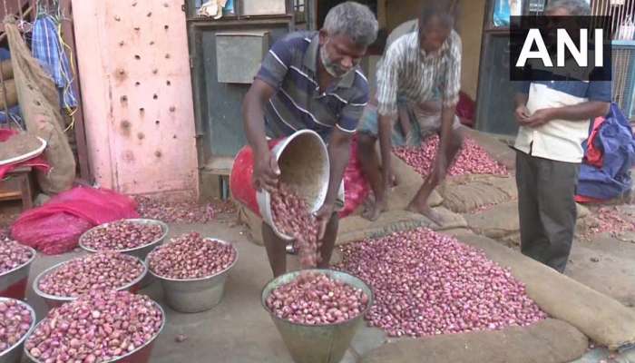 கிடு கிடுவென உயரும் வெங்காயத்தின் விலை! அதிருப்தியில் வியாபாரிகள் கிடு கிடுவென உயரும் வெங்காயத்தின் விலை! அதிருப்தியில் வியாபாரிகள்