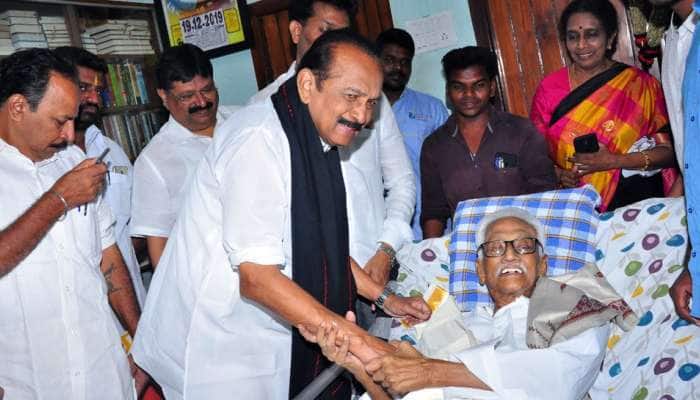 DMK பொதுச்செயலாளருக்கு பிறந்தநாள் வாழ்த்து தெரிவித்த வைகோ... DMK பொதுச்செயலாளருக்கு பிறந்தநாள் வாழ்த்து தெரிவித்த வைகோ...