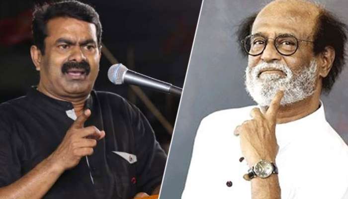 ரஜினியிடம் கேள்வி எழுப்பிய சீமான்; பதில் அளிப்பாரா சூப்பர் ஸ்டார்? ரஜினியிடம் கேள்வி எழுப்பிய சீமான்; பதில் அளிப்பாரா சூப்பர் ஸ்டார்?