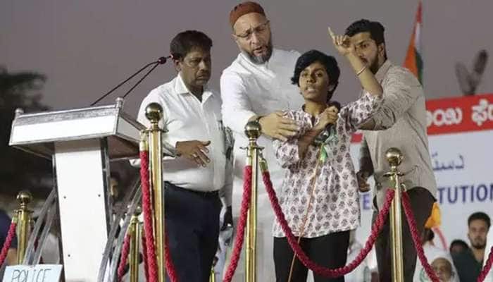 "பாகிஸ்தான் ஜிந்தாபாத்" மாணவி அமுல்யா மீது தேசத்துரோக வழக்கு.. 14 நாட்கள் காவல்.. title=