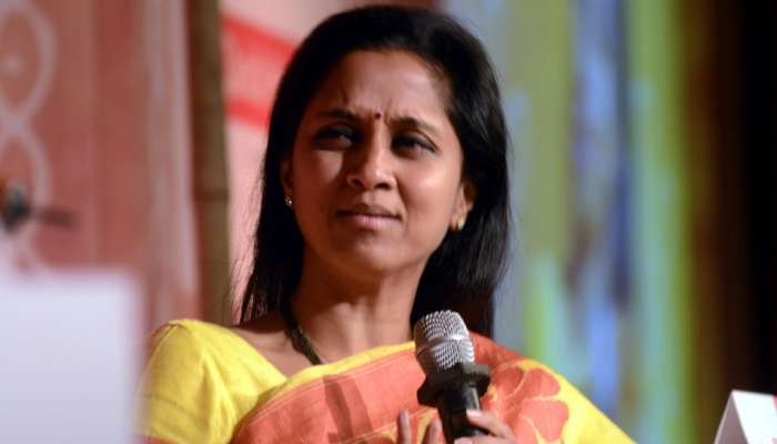 அமைச்சர் பொறுப்பில் இருந்து அமித்ஷா விலக வேண்டும் -சுப்ரியா சூலே! அமைச்சர் பொறுப்பில் இருந்து அமித்ஷா விலக வேண்டும் -சுப்ரியா சூலே!