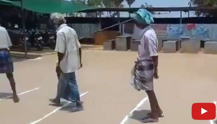 கொரோனாவை தடுக்க மதுக்கடைகளில் புது டெக்னிக்; வைரலாகும் Video...! கொரோனாவை தடுக்க மதுக்கடைகளில் புது டெக்னிக்; வைரலாகும் Video...!