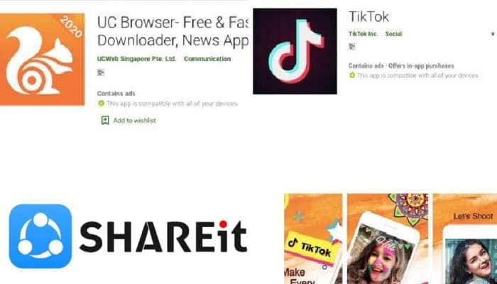 TikTok, UC browser, ShareIT உட்பட 52 சீன Apps-ஐ பயன்படுத்த வேண்டாம்: இந்திய புலனாய்வு அமைப்பு TikTok, UC browser, ShareIT உட்பட 52 சீன Apps-ஐ பயன்படுத்த வேண்டாம்: இந்திய புலனாய்வு அமைப்பு