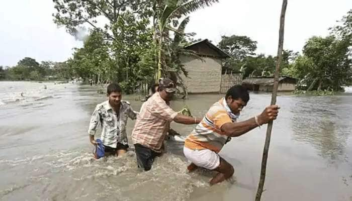 அஸ்ஸாமில் 22 மாவட்டங்களில் வெள்ளம்... 16 இலட்சத்திற்கும் அதிகமானோர் பாதிப்பு..!!!