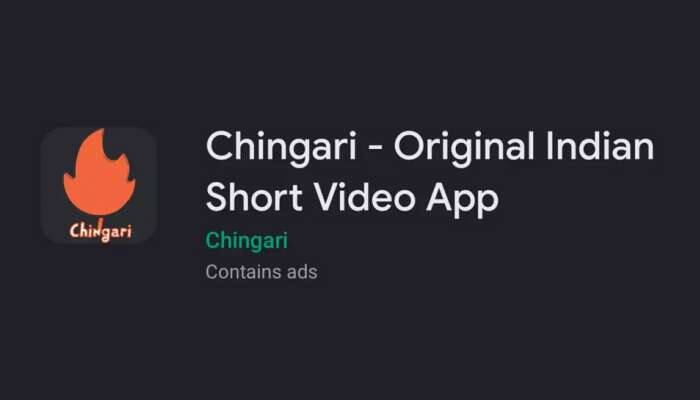 Chingari-ல் சீனர்களுக்கு இடம் இல்லை; தெளிவுபடுத்தும் நிறுவனம்! Chingari-ல் சீனர்களுக்கு இடம் இல்லை; தெளிவுபடுத்தும் நிறுவனம்!