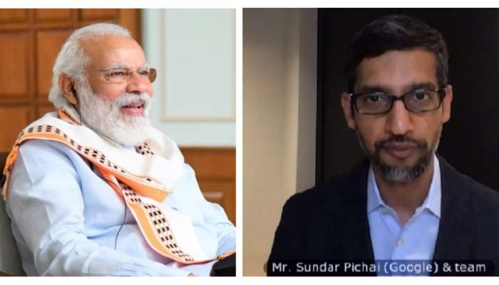 கொரோனா, தரவு பாதுகாப்பு, cyber safety பற்றி பிரதமரும், சுந்தர் பிச்சையும் ஆலோசனை கொரோனா, தரவு பாதுகாப்பு, cyber safety பற்றி பிரதமரும், சுந்தர் பிச்சையும் ஆலோசனை