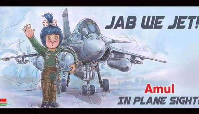 Rafale விமானத்திற்கு இப்படி ஒரு வரவேற்பா? அமர்க்களப்படுத்திய Amul!!