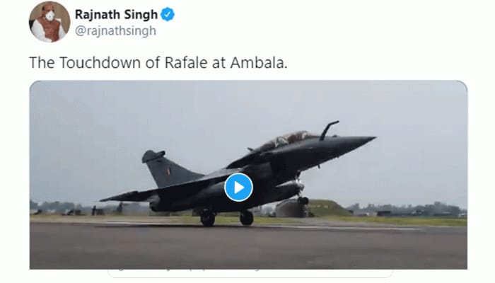 Rafale Updates: இந்தியாவை அடைந்த ரஃபேல் போர் விமானம்; 144 தடை உத்தரவு title=