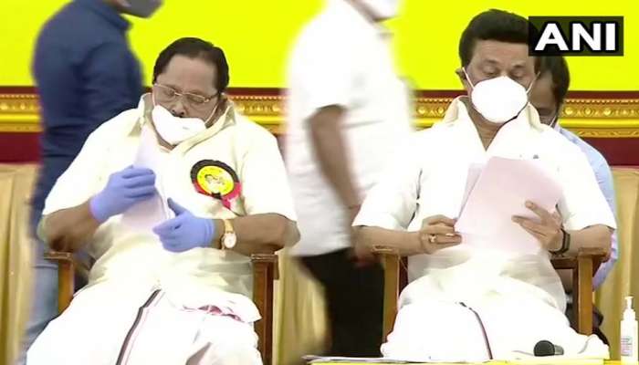 DMK பொதுச்செயலாளராக துரைமுருகன், பொருளாளராக TR.பாலு போட்டியின்றி தேர்வு.! DMK பொதுச்செயலாளராக துரைமுருகன், பொருளாளராக TR.பாலு போட்டியின்றி தேர்வு.!