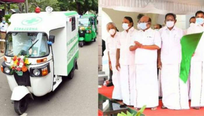 பெண் ஓட்டுனர்களைக் கொண்ட Solar, Electric Auto-க்களை கொடியசைத்து துவக்கி வைத்தார் EPS!!