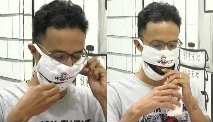 இனி mask-க கழட்ட வேண்டாம், அப்படியே சாப்பிடலாம்: வந்திடுச்சு Zip போட்ட Mask!! title=