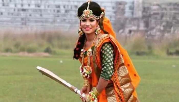 #women cricketer: இதுவொரு கிரிக்கெட் வீராங்கனையின் திருமணகோலம்… #women cricketer: இதுவொரு கிரிக்கெட் வீராங்கனையின் திருமணகோலம்…