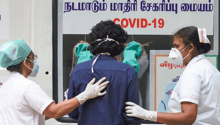 COVID-19 updates: தமிழகத்தில் குறையும் கொரோனா எண்ணிக்கை; இன்றைய நிலவரம்!! COVID-19 updates: தமிழகத்தில் குறையும் கொரோனா எண்ணிக்கை; இன்றைய நிலவரம்!!