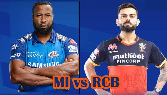 IPL 2020 MI vs RCB:  பிளேஆஃப் சுற்றுக்கு முதலில் செல்வது யார்? மும்பை vs பெங்களூரு  title=