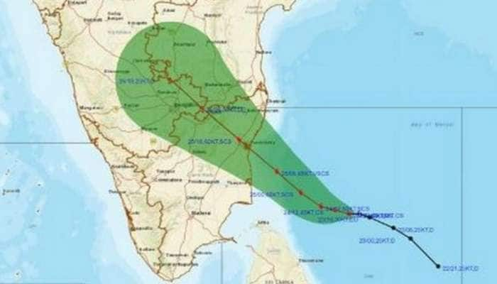 Nivar Cyclone Updates: நெருங்கும் நிவர், தமிழகம், புதுச்சேரி ஆந்திராவில் உயர் எச்சரிக்கை நிலை title=