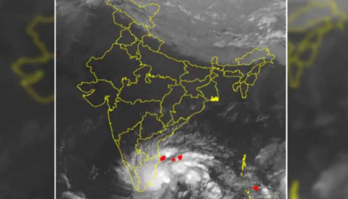 Cyclone Burevi: தமிழகத்தை நெருங்கும் புரெவி புயலால் பலத்த காற்று