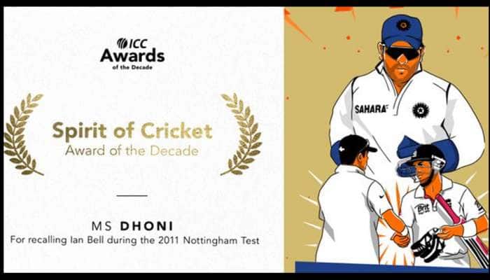 ICC Award: ஸ்பிரிட் ஆஃப் கிரிக்கெட் விருதை வென்றார் MS Dhoni; யாருக்கெல்லாம் விருது கிடைத்தது