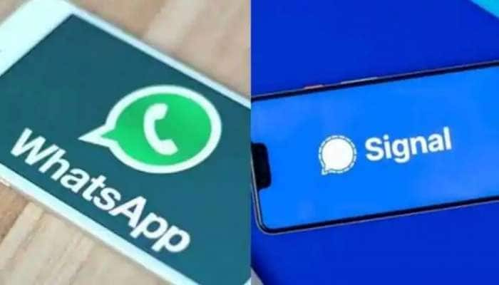 Whatsapp vs Signal: அதற்குள் முதலிடத்தை பிடித்துவிட்டதா Signal? Whatsapp-க்கு ஆப்பா?  title=