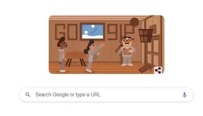 Google Doodle தலைவணங்கும் கூடைப்பந்து விளையாட்டை உருவாக்கிய Naismith