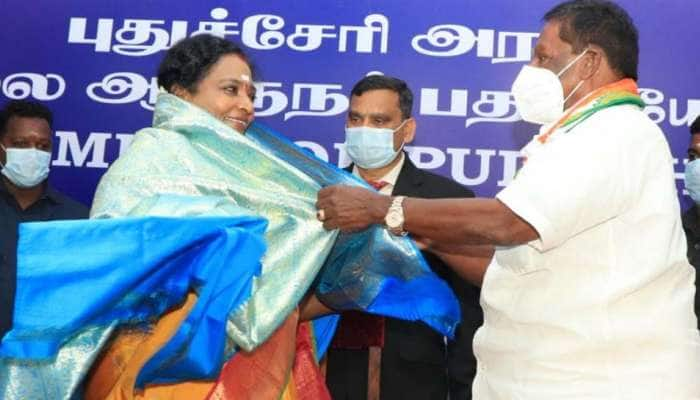 Puducherry: தமிழிசையின் எண்ட்ரி, காங்கிரஸ் ஆட்சிக்கு முடிவு காட்டுகிறதா? title=