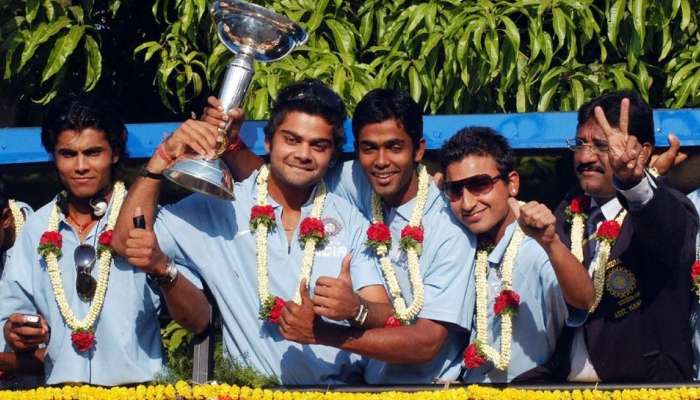 Virat Kohli தலைமையில் 2008-ல் இந்திய அணி U-19 World Cup வென்று சாதனை படைத்த நாள் இன்று  