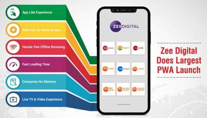 Zee Digital தனது 13 பிராண்டுகளுக்கான இணைய செயலிகளை அறிமுகப்படுத்துகிறது