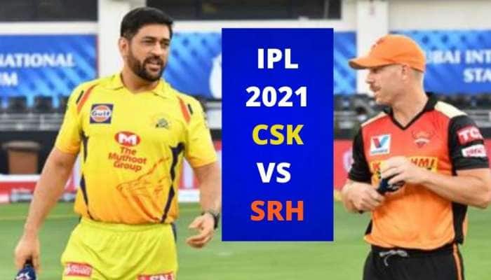 IPL 2021: CSK vs SRH: டாஸ் வென்ற  SRH அணி முதலில் பேட் செய்ய முடிவு செய்தது
