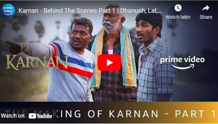 தனுஷின் கர்ணன்: Behind The Scenes எடுக்கப்பட்ட வீடியோ!