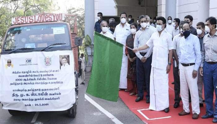 CM Stalin: சிங்கப்பூர் Oxygen Cylinders 8 மாவட்டங்களுக்கு விநியோகம்