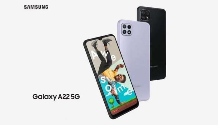 Galaxy A22 5G, Galaxy A22 4G: புதிய 5ஜி ஸ்மார்ட்போனை அறிமுகம் செய்த சாம்சங் நிறுவனம்