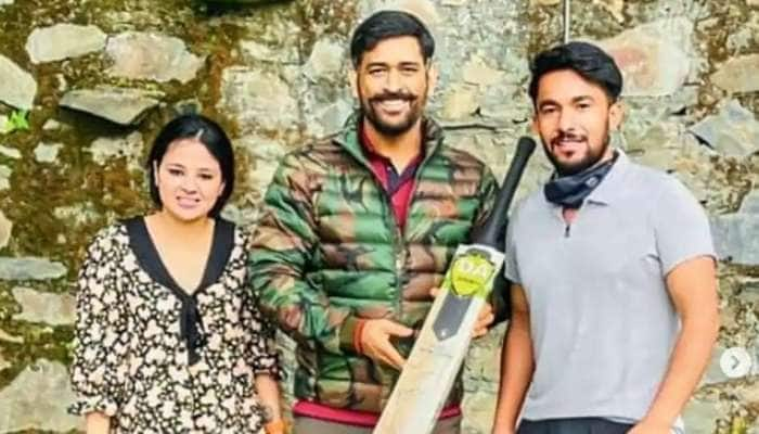 M.S. Dhoni: அசத்தும் புது லுக்குடன் சிம்லாவில் தோனி: வைரலாகும் புகைப்படங்கள் 