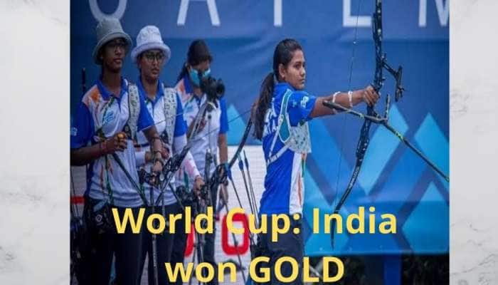 Sports News: உலகக் கோப்பை வில்வித்தையில் இந்தியா மகளிர் அணி தங்கம் வென்றது