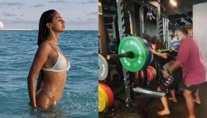 நடிகை திஷா பாட்னி Bikini ரகசியம் - சமூக ஊடங்களில் வீடியோ வைரல்