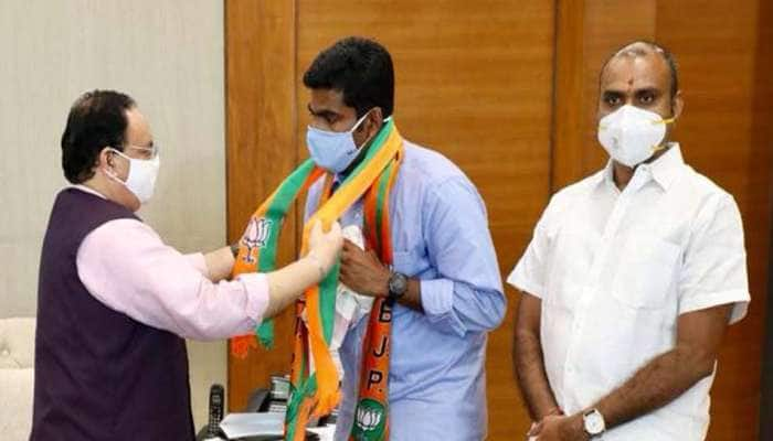 Tamil Nadu BJP Head: தமிழக பாஜகவின் தலைவரானார் அண்ணாமலை  