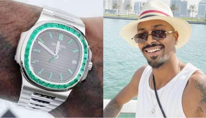 இணையத்தை கலக்கும் Hardik Pandya-வின் வாட்ச்: விலையை கேட்டால் ஷாக் ஆகிடுவீங்க!! title=