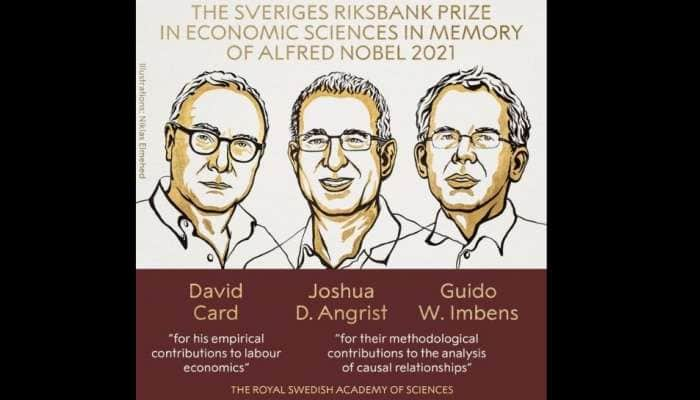 Nobel Prize 2021: பொருளாதாரத்திற்கான  நோபல் பரிசு அறிவிக்கப்பட்டது title=