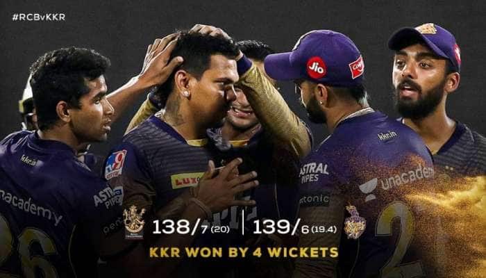 IPL KKR VS RCB: 4 விக்கெட் வித்தியாசத்தில் KKR அணியிடம் தோற்றது RCB...