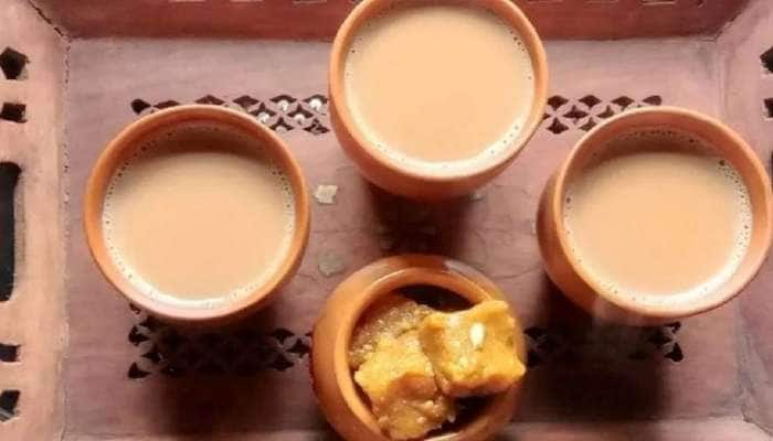 Jaggery tea benefits: குளிர்கால நோய்களை விரட்டும் வெல்ல கலந்த டீ..!! title=