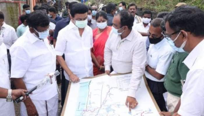 வெள்ளம் பாதித்த பகுதிகளில் முதலமைச்சர் ஆய்வு - அதிகாரிகளுக்கு உத்தரவு title=