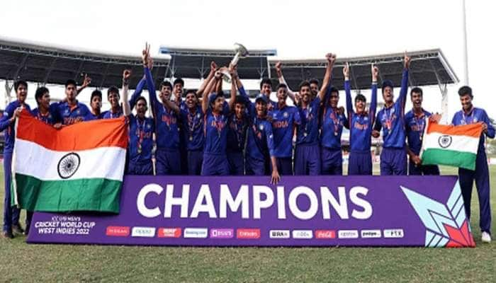 U-19 WC Final: இங்கிலாந்தை வீழ்த்தி இந்தியா சாம்பியன் title=